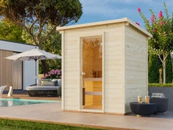 Palmako Eir sauna m/ovn 183 x 203 cm