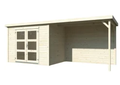 Palmako redskabsrum m/pergola Alma 560 x 184 cm