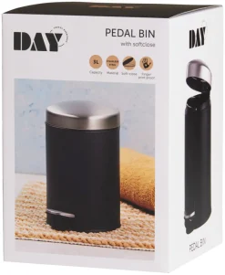 Pedalspand med softluk 3 liter - DAY