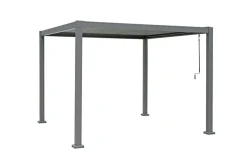 Pergola m/justerbart tag 3 x 3 meter - Sunlife®