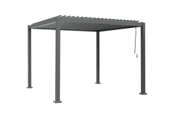 Pergola m/justerbart tag 3 x 3 meter - Sunlife®