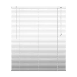 Persienne aluminium hvid 140 x 130 cm