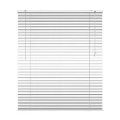 Persienne aluminium hvid 90 x 130 cm