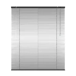 Persienne aluminium sort 80 x 130 cm