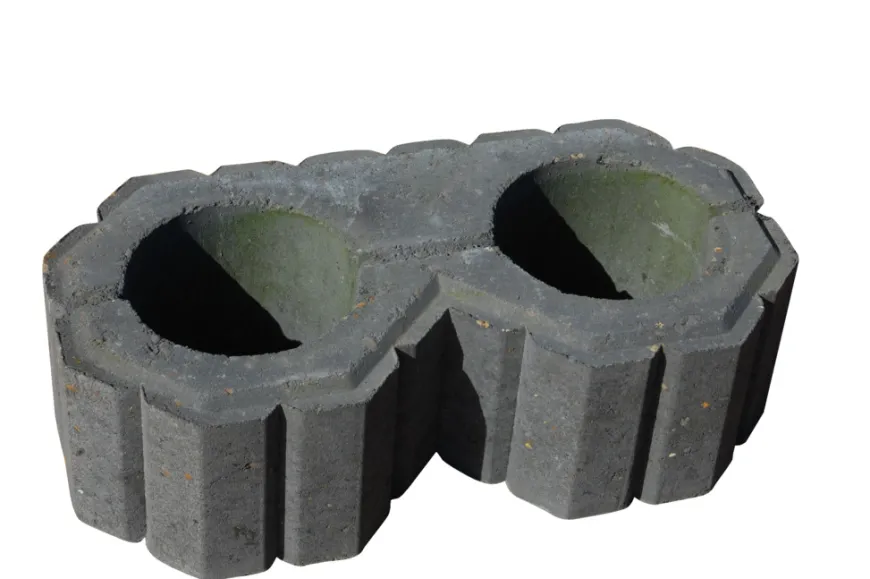 Plantesten Super 8 koks 50 x 25 x 15 cm