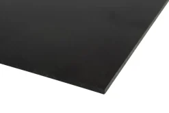 Plastplade sort 5 x 660 x 500 mm