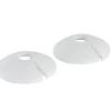Plastroset 12 mm hvid - 2 stk.