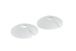 Plastroset 12 mm hvid - 2 stk.