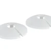 Plastroset 15 mm hvid - 2 stk.