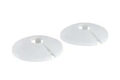 Plastroset 15 mm hvid - 2 stk.