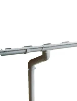 Plasttagrende grå - 2 m