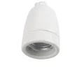 Porcelænsfatning E27 HVID - Elworks