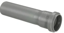 PP afløbsrør grå 75 mm x 250 mm