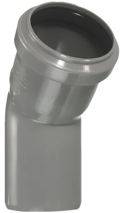 PP bøjning grå 40 mm x 45 gr.