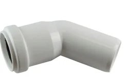 PP bøjning hvid 32 mm x 45 gr.