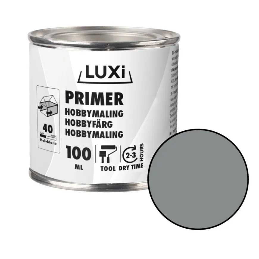 Primer t/hobbymaling 100 ml - LUXI®