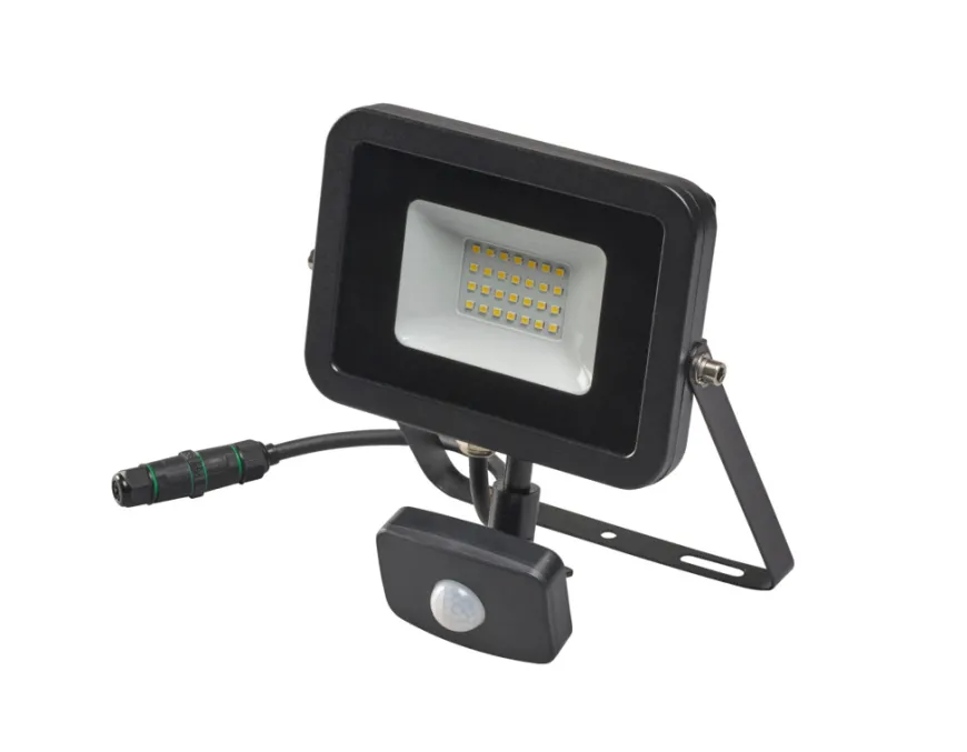 Projektør med sensor inkl. 20 W LED-pære