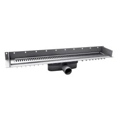 Purus Line afløbsrendesæt 1000 mm m/vandret afløb