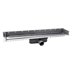 Purus Line afløbsrendesæt 800 mm m/vandret afløb