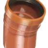 PVC kloakbøjning 110 mm x 15 gr. rød