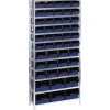 raaco sortimentsreol stål/plast 200 x 92 x 34 cm