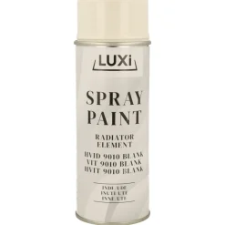 Radiatorspray hvid blank - LUXI®