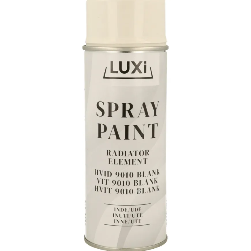 Radiatorspray hvid blank - LUXI®