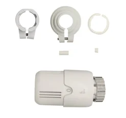 Radiatortermostat m/væskesensor inkl. adaptere - Waterworks