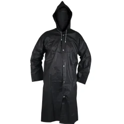 Regnfrakke sort onesize