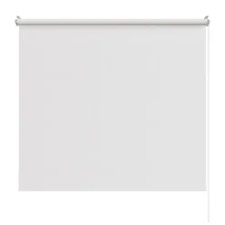 Rullegardin hvid 90 x 210 cm mørklægning