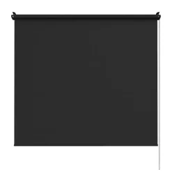 Rullegardin lysdæmpende sort 100 x 210 cm