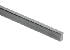 Sandliste plast koksgrå - 10 x 16 x 3000 mm