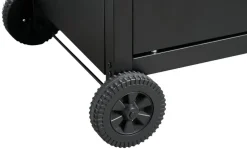 Serveringsvogn Columbus sort stål - Sunlife®