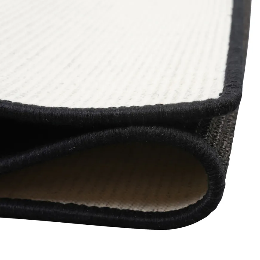 Sisal tæppe antracit 70 x 140 cm