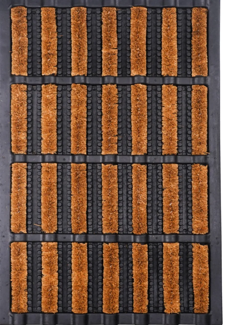 Skrabemåtte gummi/kokos 40 x 60 cm