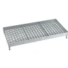 Skraberist galvaniseret stål 80 x 40 cm
