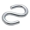 S-kroge 4 mm elforzinket 4 stk.