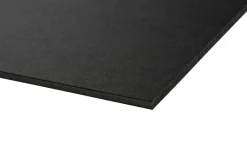Skumplade m/kartondæklag sort 5 x 1000 x 700 mm