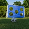 Skydeskive til fodboldmål 180 x 120 cm