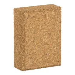 Slibeklods i kork – 93 x 70 x 30 mm - LUXI®
