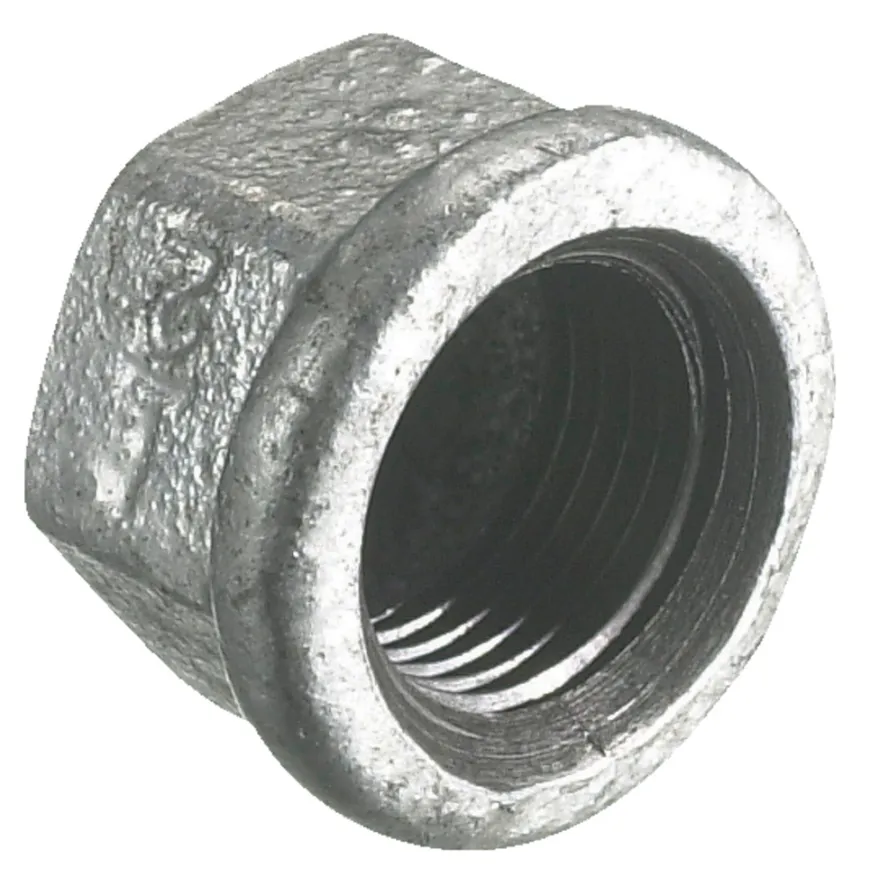 Slutmuffe galvaniseret 3/4"