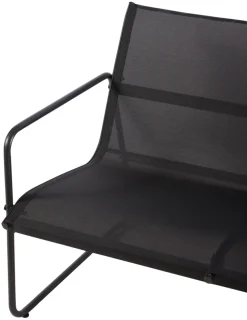 Sofasæt stål sort 4 dele - Envy