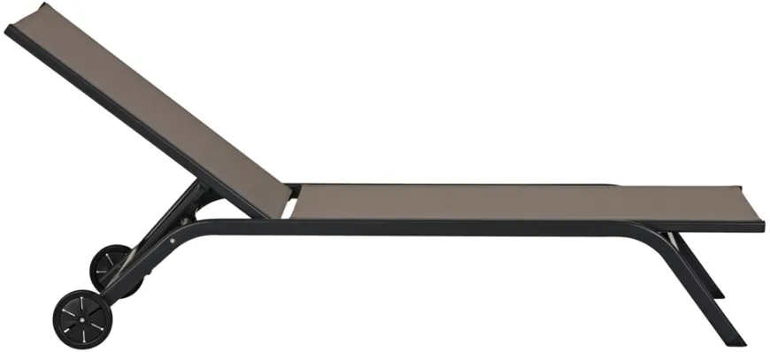 Solseng Lima sort/grå 190,8 x 67 x 30 cm - Sunlife®