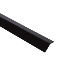 Sort profil med sneglekant 80 cm