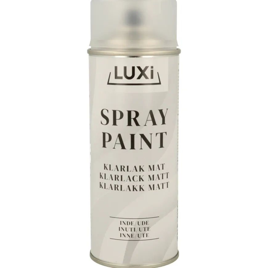 Spraymaling klarlak mat - LUXI®