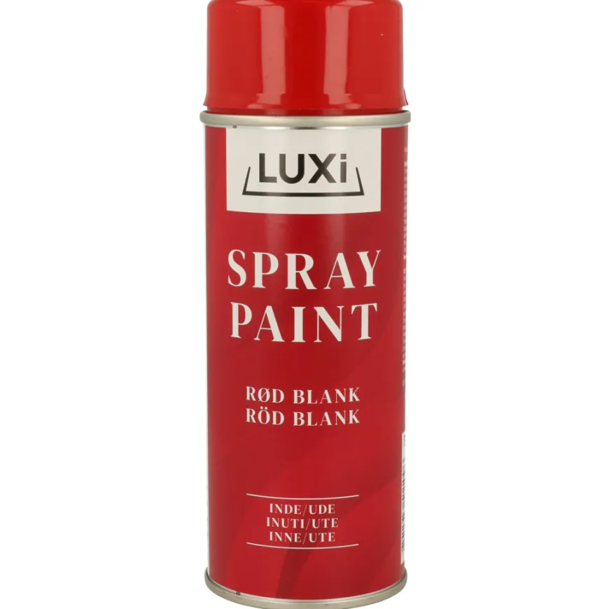 Spraymaling rød blank - LUXI®