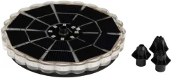 Springvand med solceller Ø16,5 cm - Outfit
