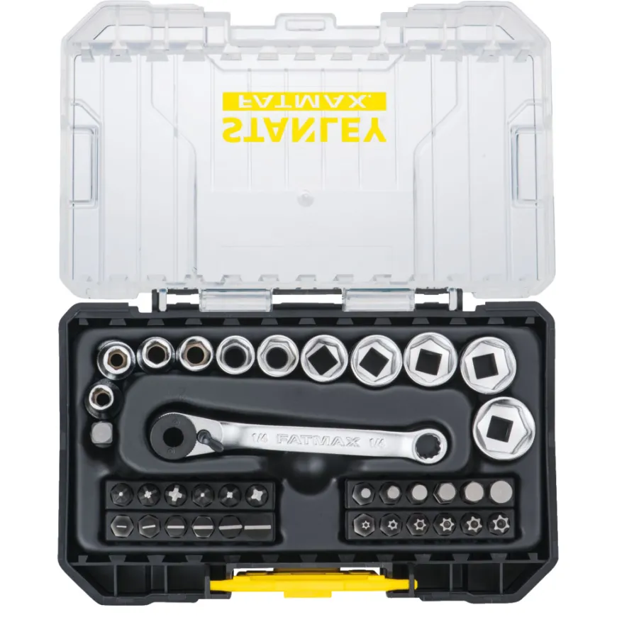 Stanley Fatmax bits-/toppesæt 37 dele