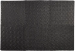 Stødabsorberende gulvunderlag 61 x 61 cm 6-pk. - Probuilder