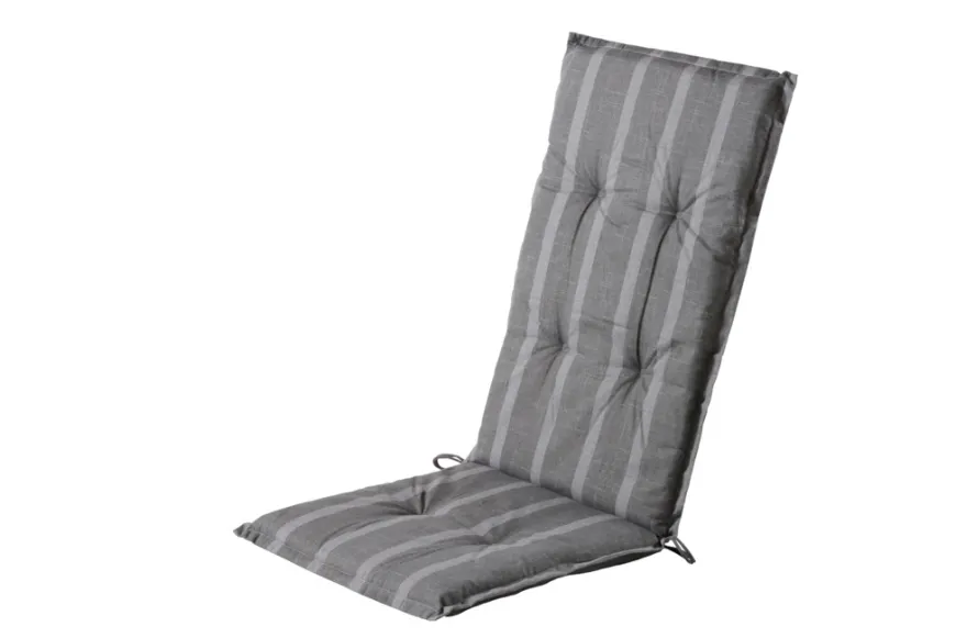 Stolehynde Doha grå stribet 118 x 49 cm - Sunlife®